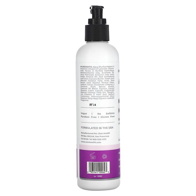 Adama, Minerale Hydratatie Dagelijkse Lotion, Lavendel, 240ml(8 fl oz) white