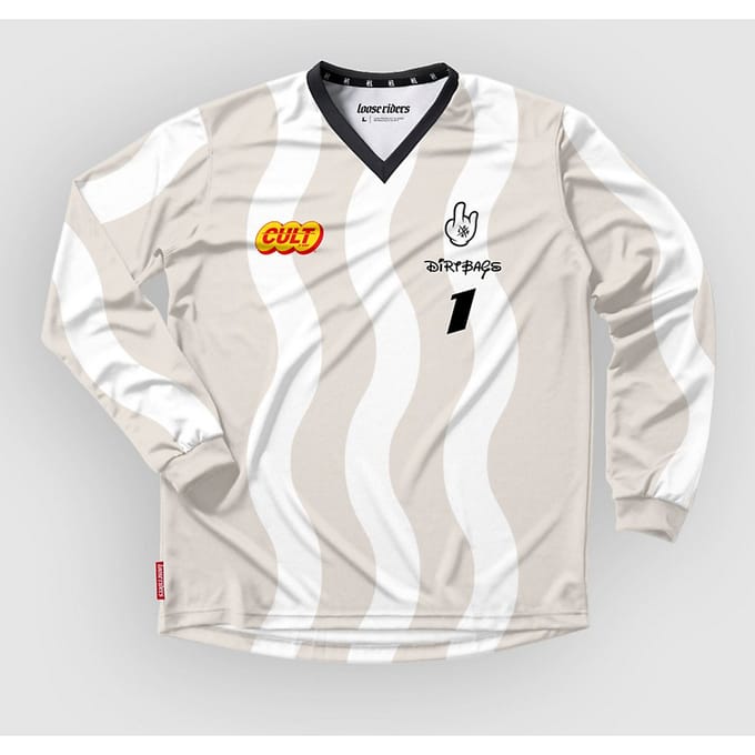 Loose Riders D/Rt Fc Long Sleeve Jersey wit
