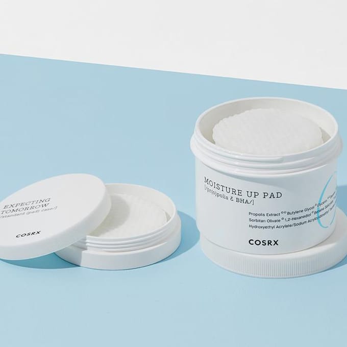 COSRX Vochtinbrenger Moisture Up Pad Make-up remover pads Dames 135 ml