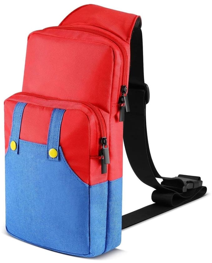 Dailygoods - Transporttas voor Switch met Schouderriem en Opbergruimte