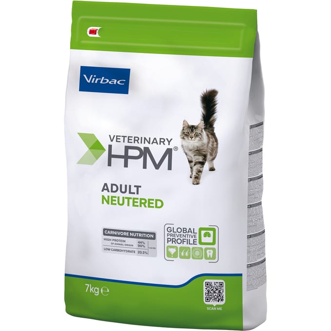 Virbac Veterinary HPM Adult Neutered Cat - 7 kg