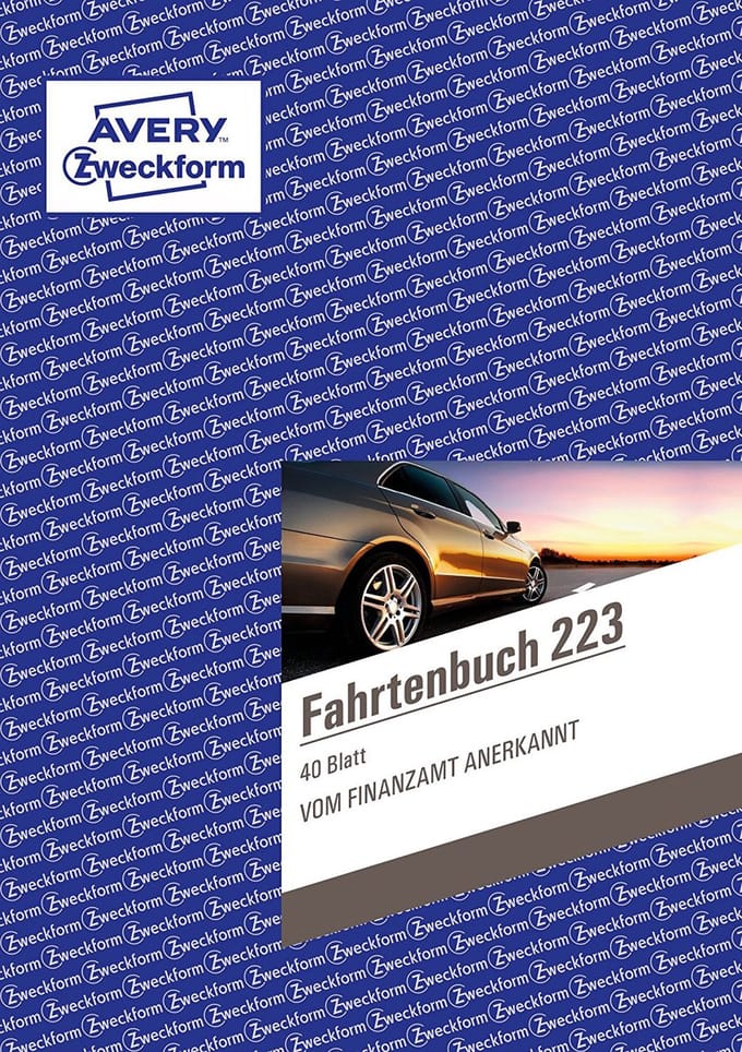 Zweckform ritregistratie/223 DIN A5 staand wit 40 vel (Duitstalig)