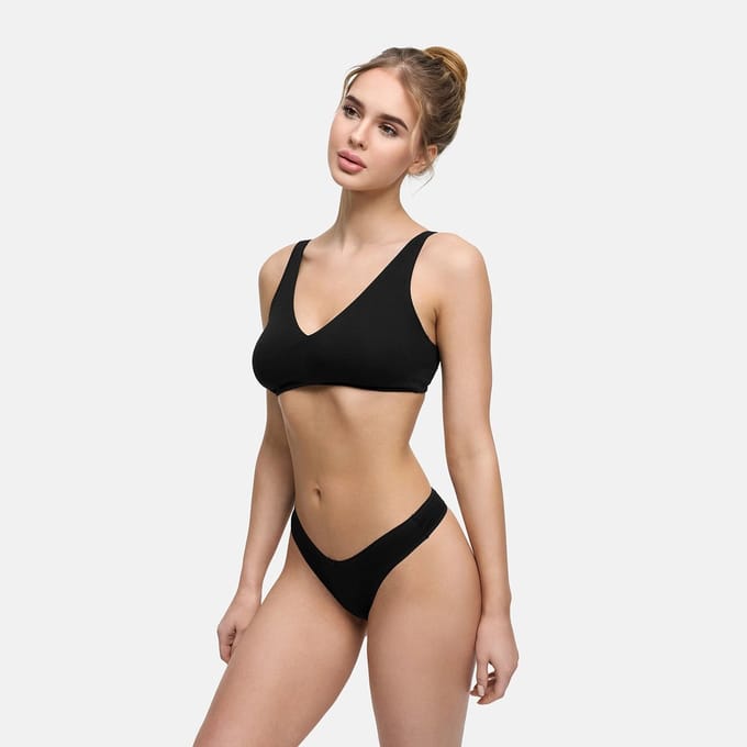 cfab - Katoenen koord - Zwart - 3XL