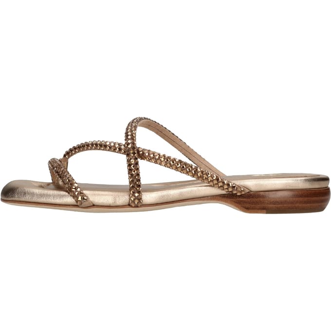 Ash Sandalen Goud