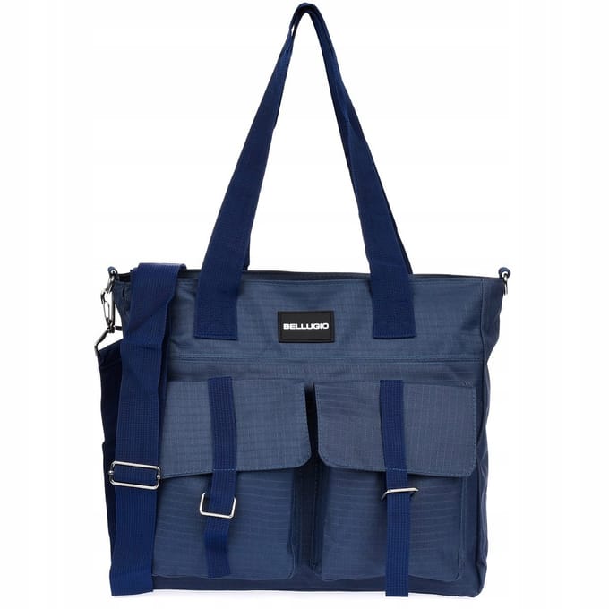 Bellugio Dames Handtas Werk Navy Blauw - Stijlvol & Praktisch