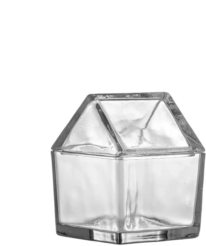 Bloomingville Pot gerecycled glas transparant Elius