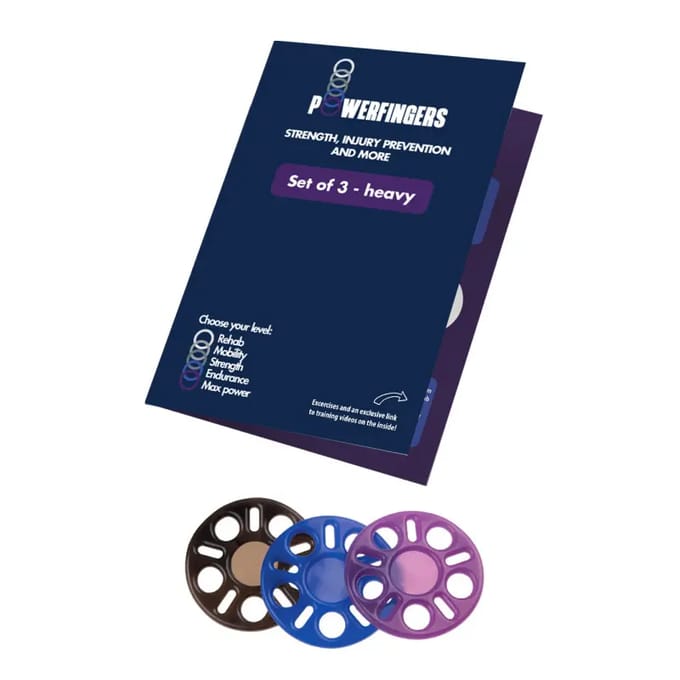 Vingertrainer Trainingsmateriaal Kletter Retter Heavy (x3)