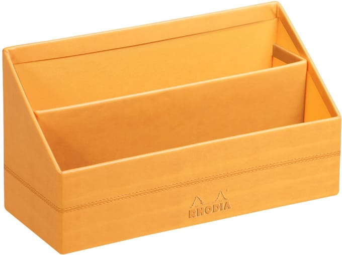 Bureauladebox, 2 vakken, zwart