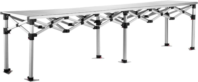 Easy Up Tafel 280 cm aluminium Grizzly Outdoor