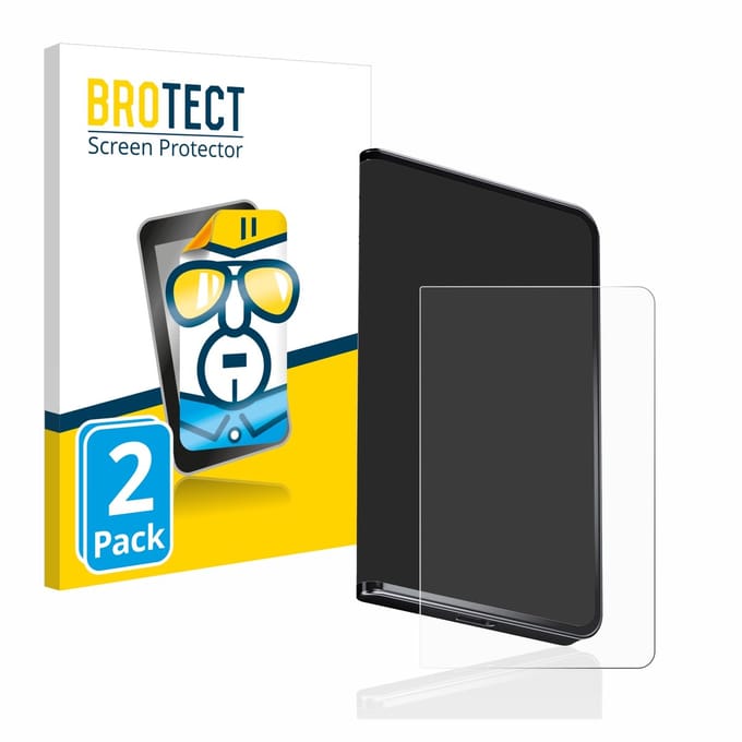 BROTECT - Screenprotector voor Ledger Stax crypto wallet - Folie Beschermfolie transparant 2 Stuks