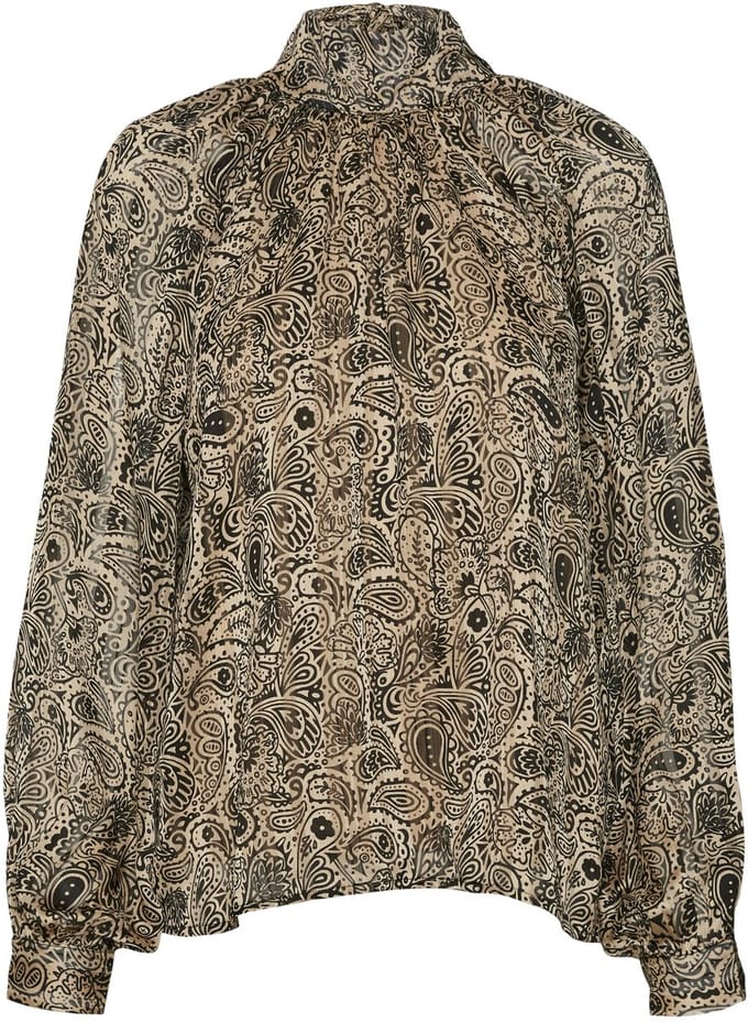 VERO MODA - VMEVI L/S BLOUSE WVN BTQ - Dames - Blouses