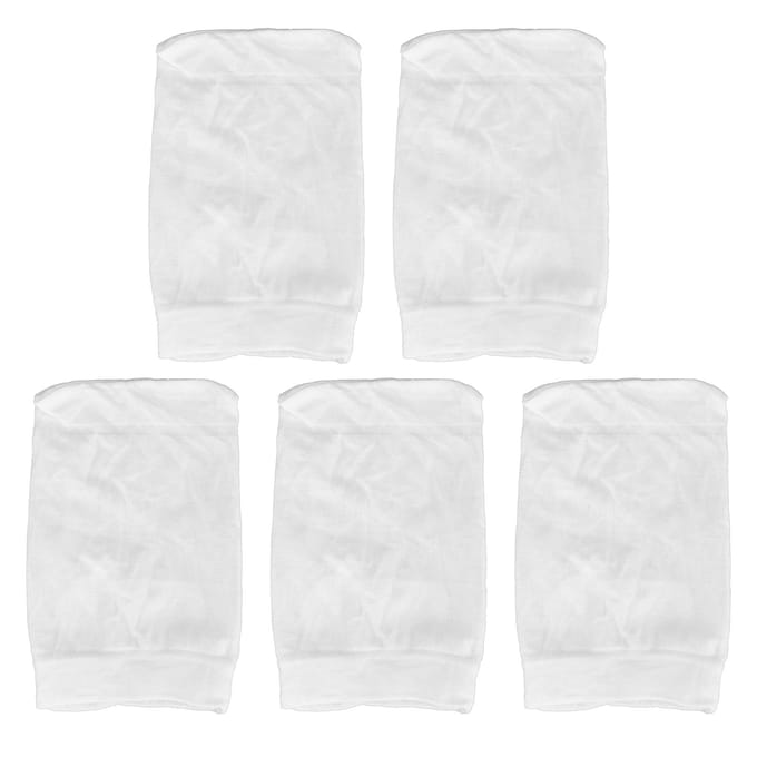5 STUKS Zwembad Skimmer Sokken Elastische Filter Vervanging Voorfilter voor Zwembad Spa white
