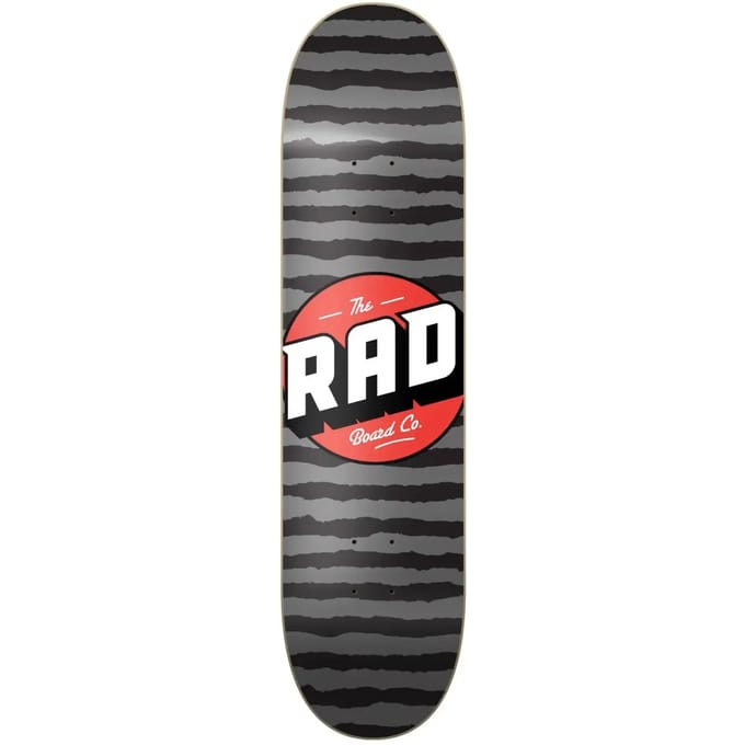 Skateboard RAD Board Stripes Logo