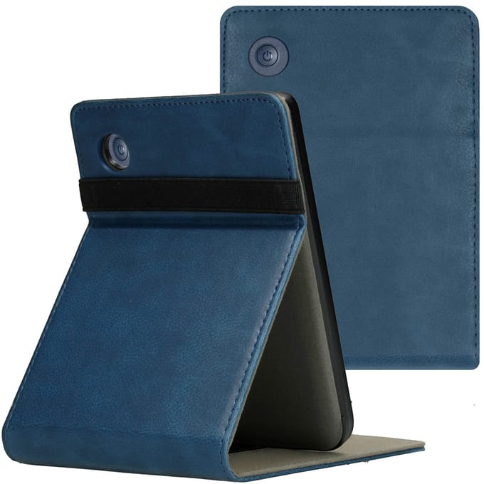imoshion Stand Flipcase voor de Kobo Clara 2E / Tolino Shine 4 - Donkerblauw