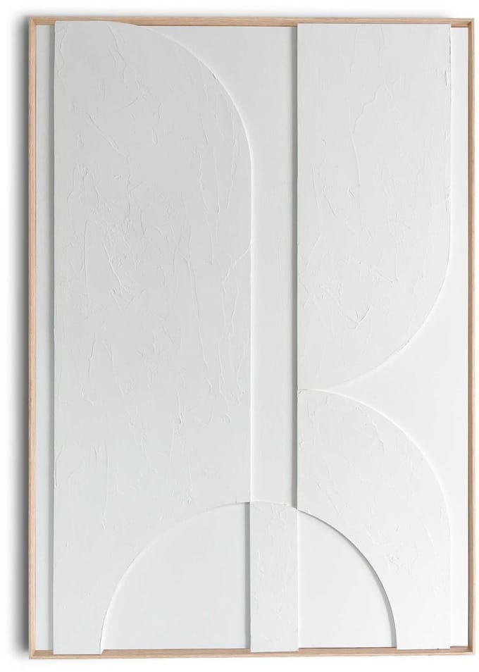 Schilderij 3D Art Geometrie - 100 x 70 - Hout - REINDERS