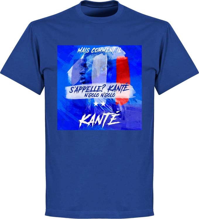 Kanté What's His Name T-Shirt - Blauw - M