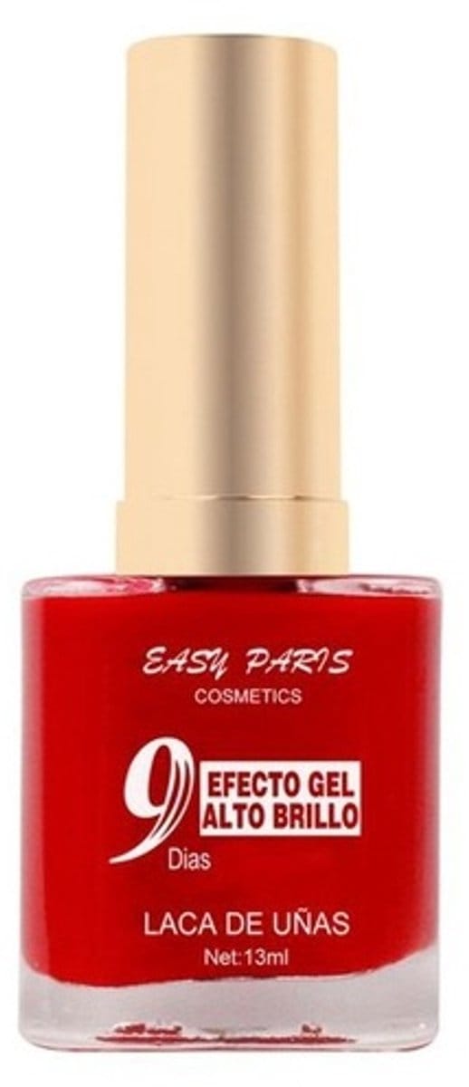 Easy Paris - Nagellak - Fris Rood - 1 flesje met 13 ml inhoud - Nummer 006