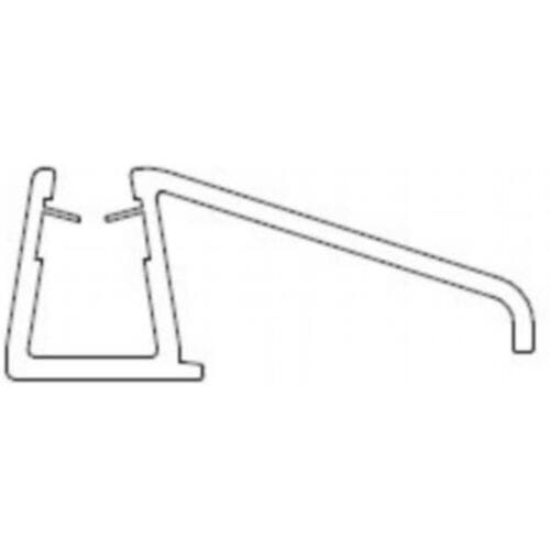 HSK Atelier Pur water deflector profile curved, for AP.38 Art. E100059-2
