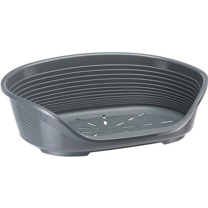 Mand-Korftje SIESTA DELUXE Maat 10 - 93,5*68*28,5 cm - Donkergrijs -FERPLAST
