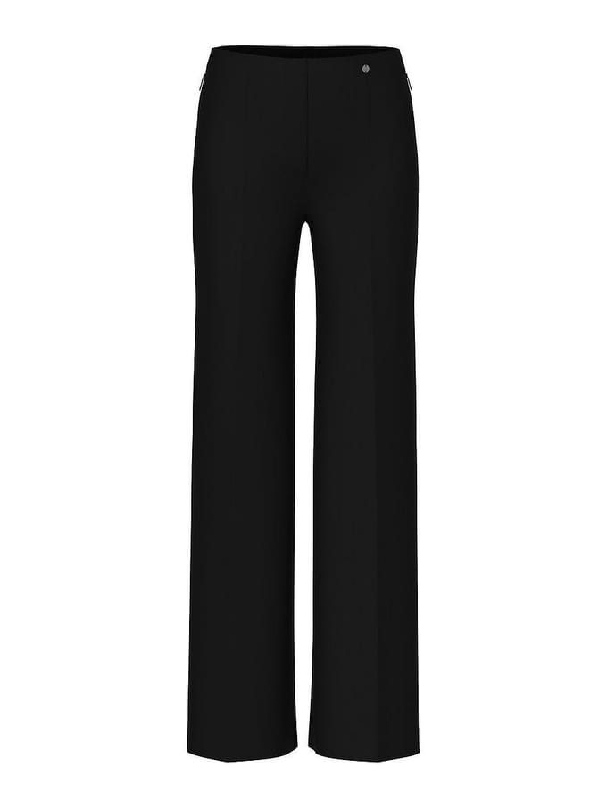 Wide Fit-broek Van Marc Cain zwart