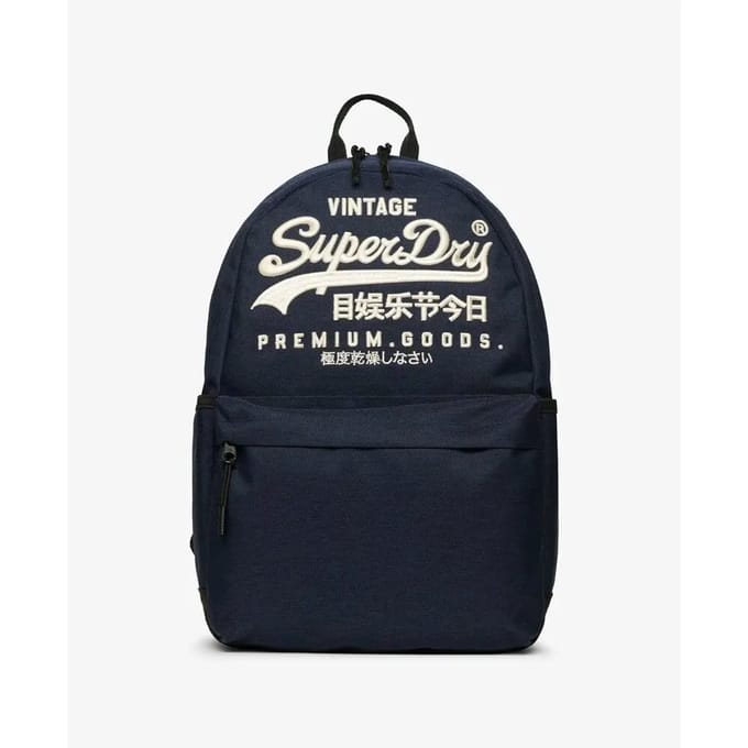 Superdry Heritage Montana Rugzak Blauw Grootte: 1SIZE