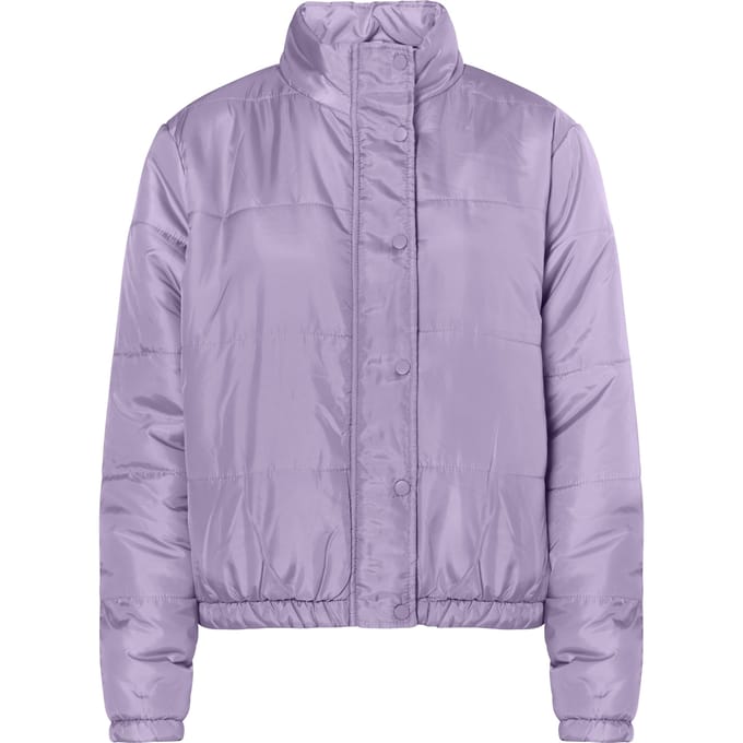 Mymo Licht gewatteerd blousonjack Dames lavendel