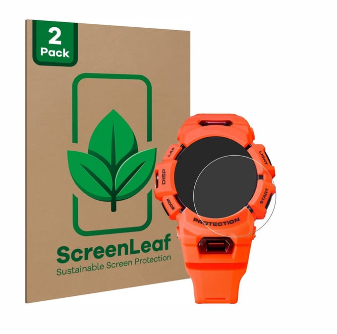 2 Stuks Screenprotector voor Casio G-Shock GBA-900 - Hoogwaardige Beschermfolie transparant