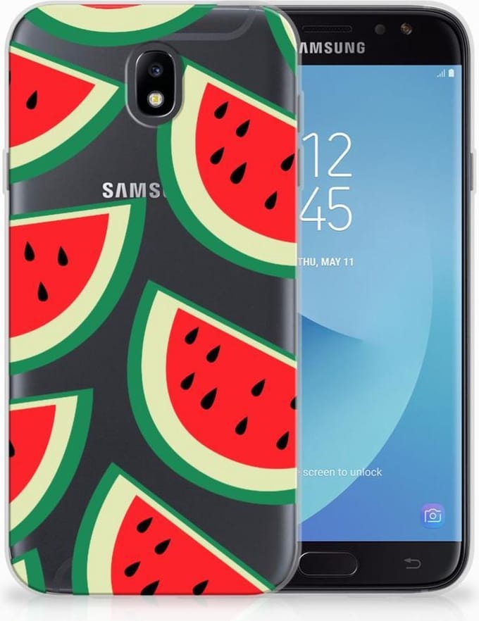 Samsung Galaxy J7 2017 | J7 Pro Siliconen Case Watermelons