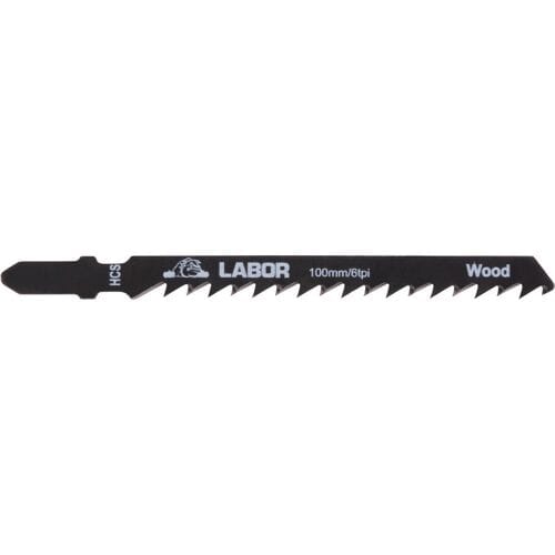 Labor decoupeerzaagbladen hout T144D 100mm (5 Stuks)