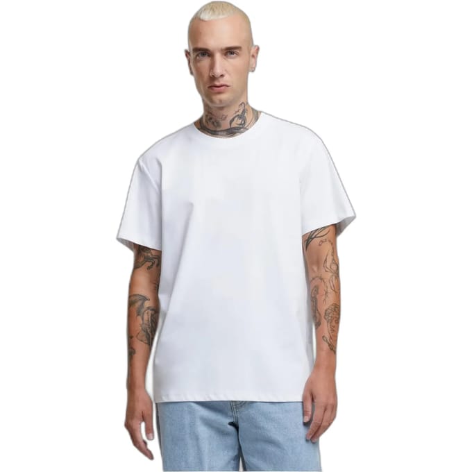 Urban Classics - Sorona Regular Heren Tshirt - S - Wit
