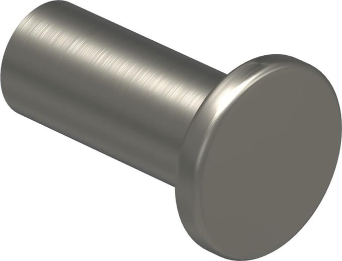 IVY Accessoires Handdoekhaak Geborsteld nickel PVD