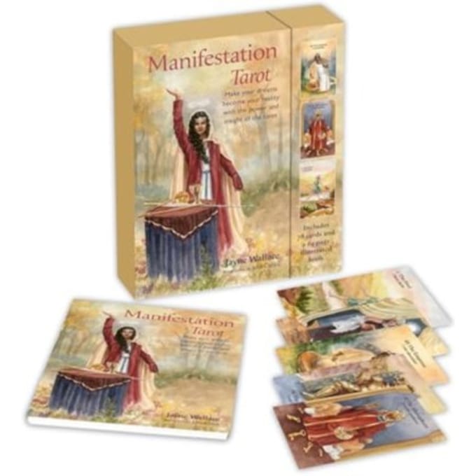 Manifestation tarot : includes 78 cards and a 64-page illustrated book - Jayne Wallace