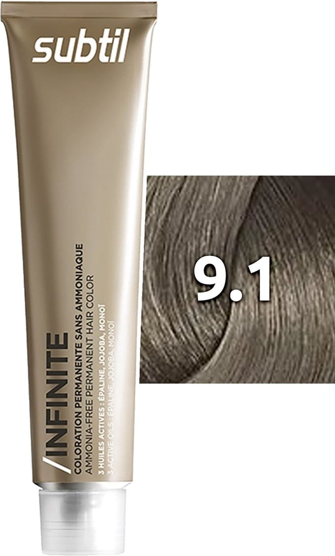 Subtil - Infinite - 9.1 Zeer Licht Asblond - 60 ml