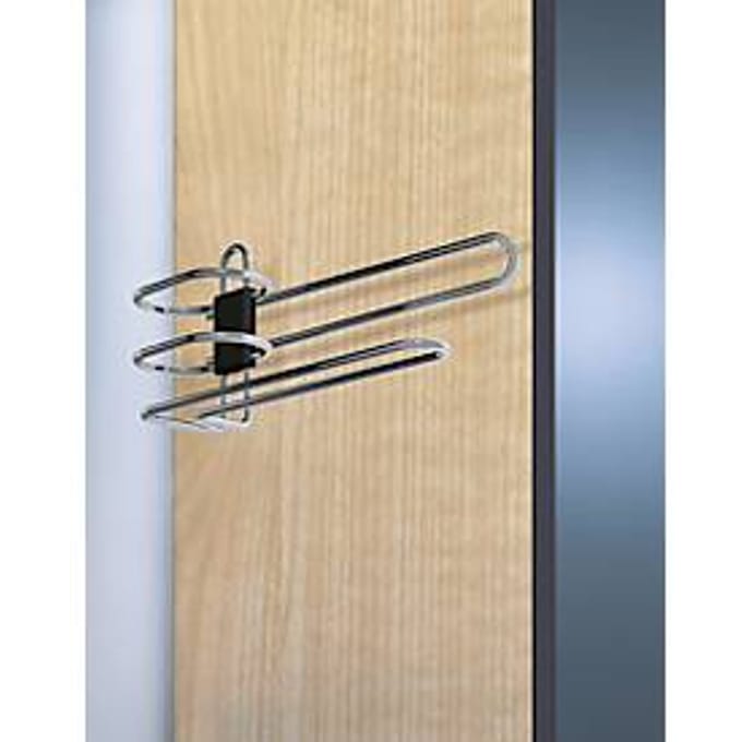 C+P handdoek- en douchegelhouder, voor decor lockerdeuren