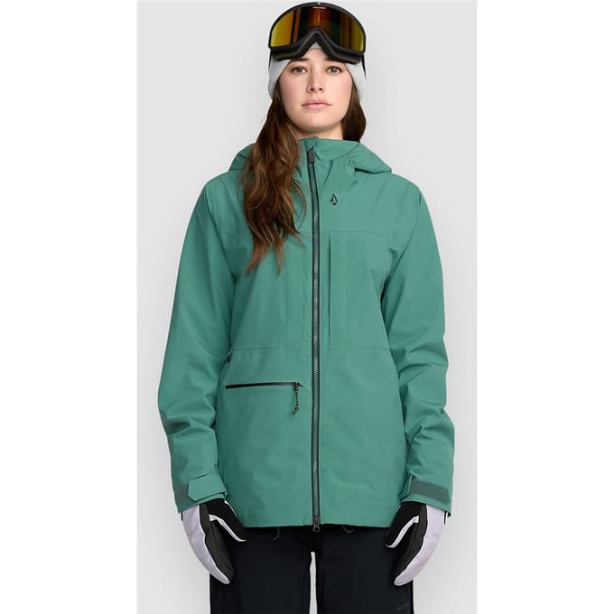 Volcom Cloudbreaker Stretch 30K Jas groen
