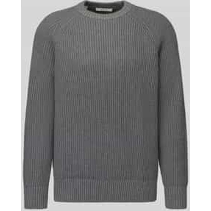Regular fit pullover van puur katoen model 'BRAUN'