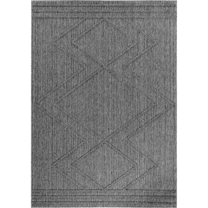 Patara buitenkleed 140 x 200 grijs 100% polypropyleen 8mm dikte 1400 g/m² – geschikt voor binnen en buiten