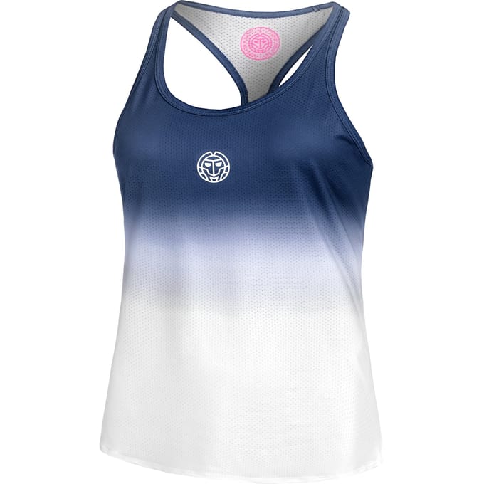 BIDI BADU Crew Gradiant Tanktop Dames-Donkerblauw,Wit