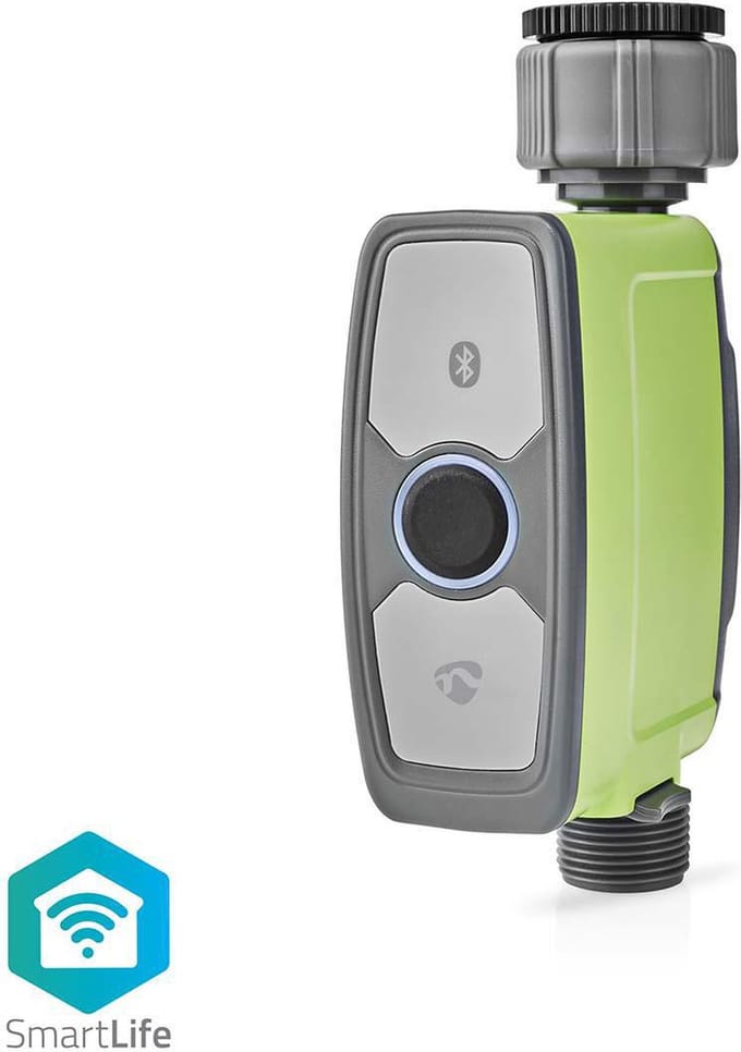 Nedis SmartLife Water Control - Bluetooth - Batterij Gevoed - IP54 - Maximale waterdruk: 8 Bar - Android / IOS