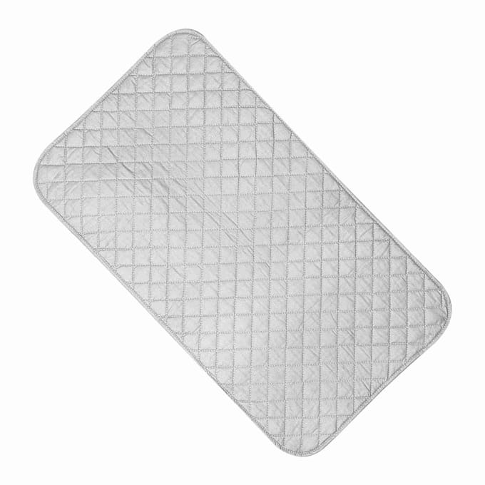 Draagbare Opvouwbare Antislip Magnetische Strijkpad Mat Deken voor Tafelblad & Reizen gray