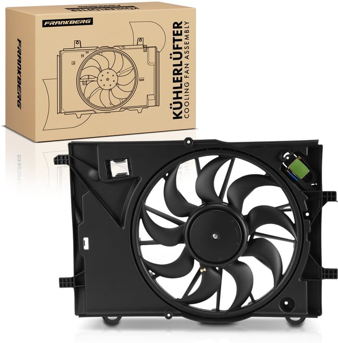 Frankberg 1x koelventilator voor Chevrolet Aveo