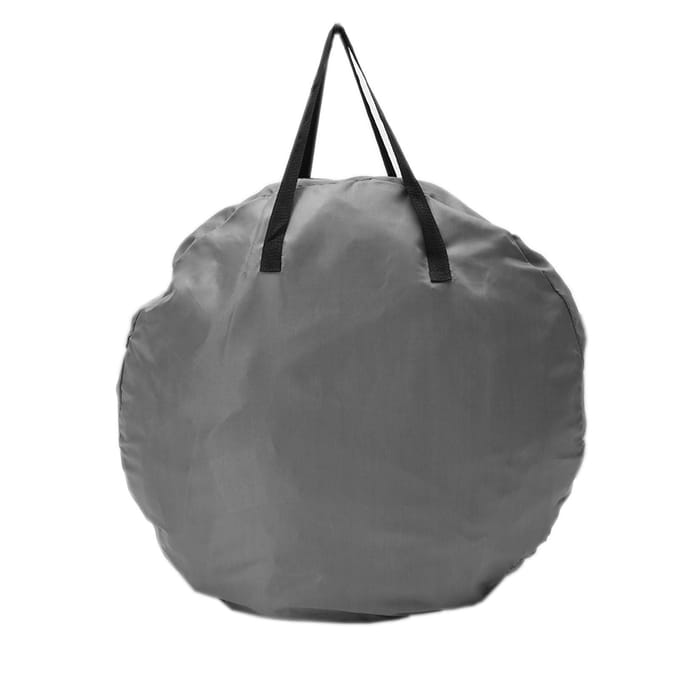 Opbergtas voor kerstkrans Dubbele ritszak voor kunstkerstkransen gray