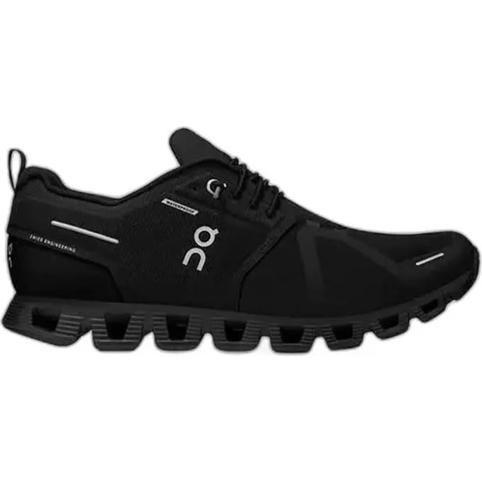 On Running Cloud 5 Waterproof Dames, zwart
