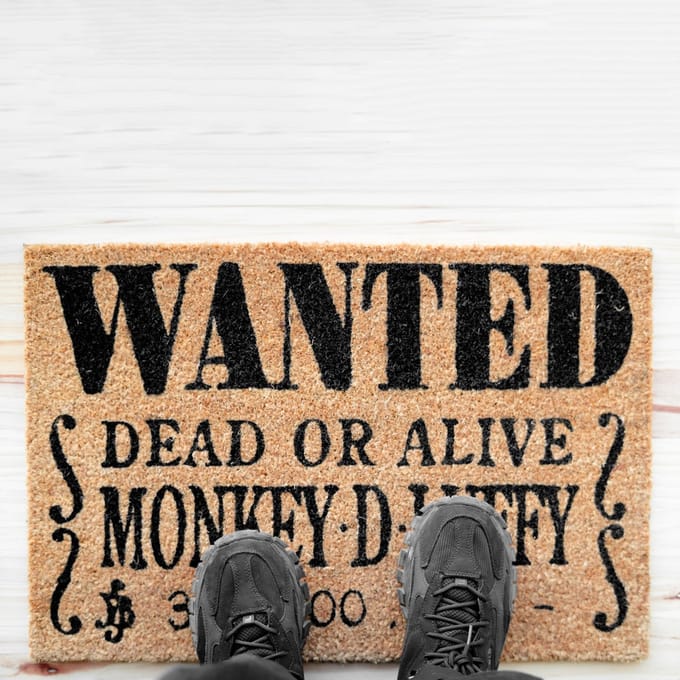 Deurmat Erik One Piece Wanted Monkey
