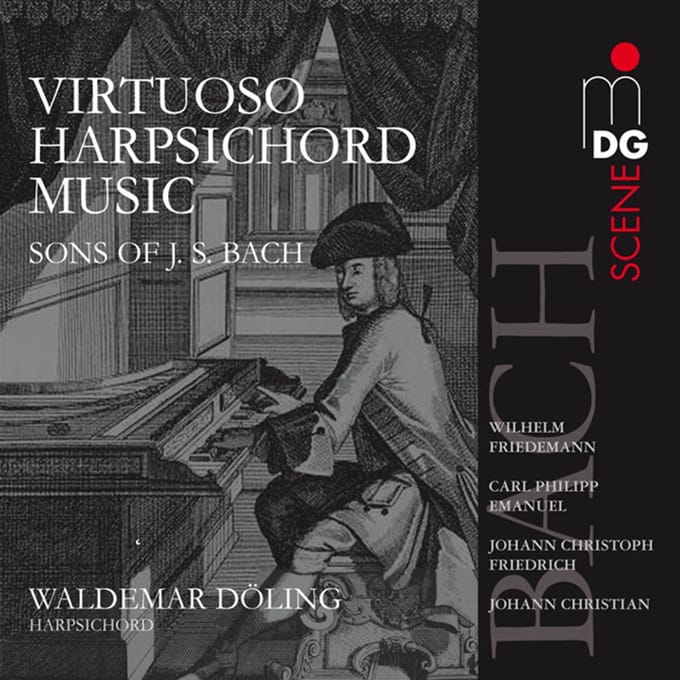 Waldemar Döling - Works For Harpsichord, Sons of J.S. Bach (CD)