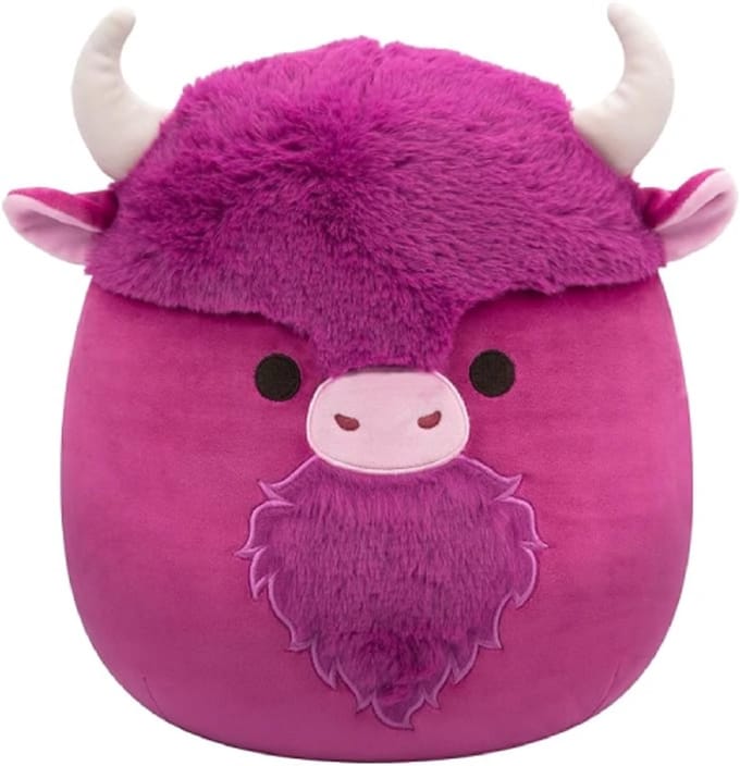 Squishmallows Dave de Bizon Pluche Knuffel 20 cm