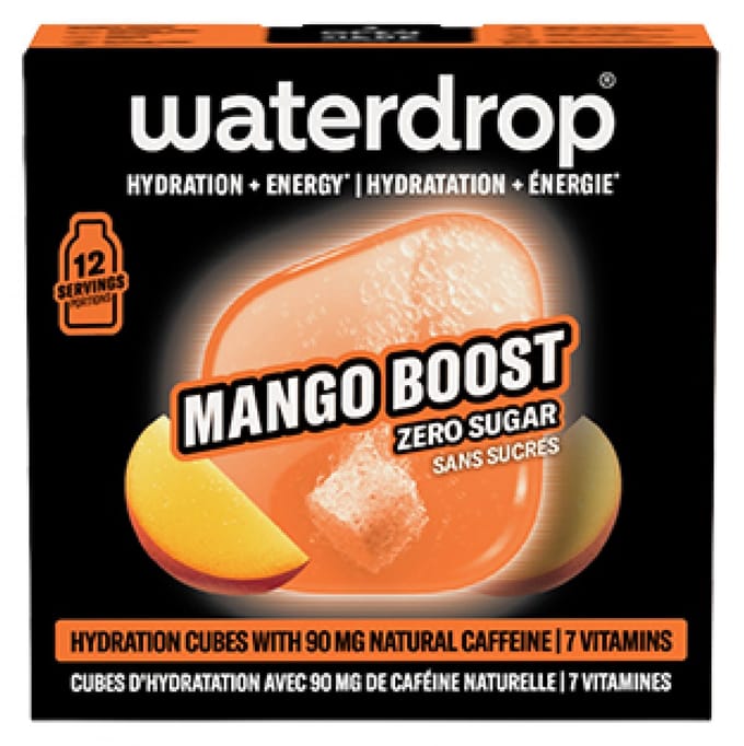 Waterdrop Mango Boost Hydration Cubes 12ST