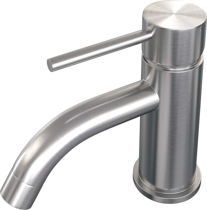 Brauer Brushed Edition opbouw fonteinkraan RVS geborsteld PVD