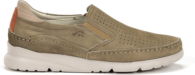 Fluchos -Heren - taupe - mocassins - maat 43