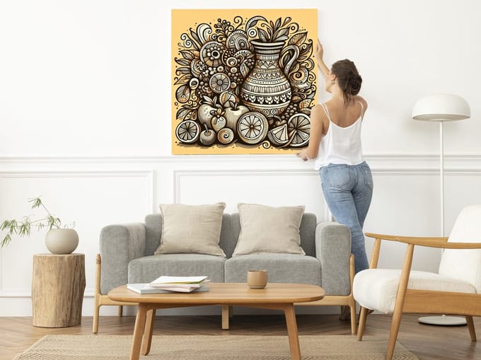 Kunstprint | Wanddecoratie | Forex | 75 × 75 cm
